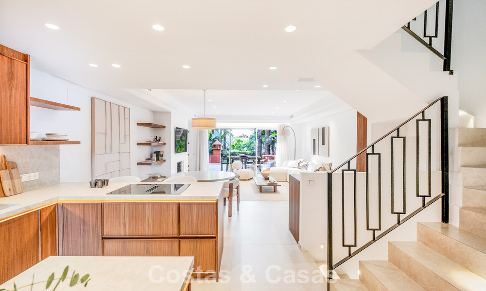Gemoderniseerde luxe townhouse met 4 slaapkamers te koop op de Golden Mile van Marbella 791354