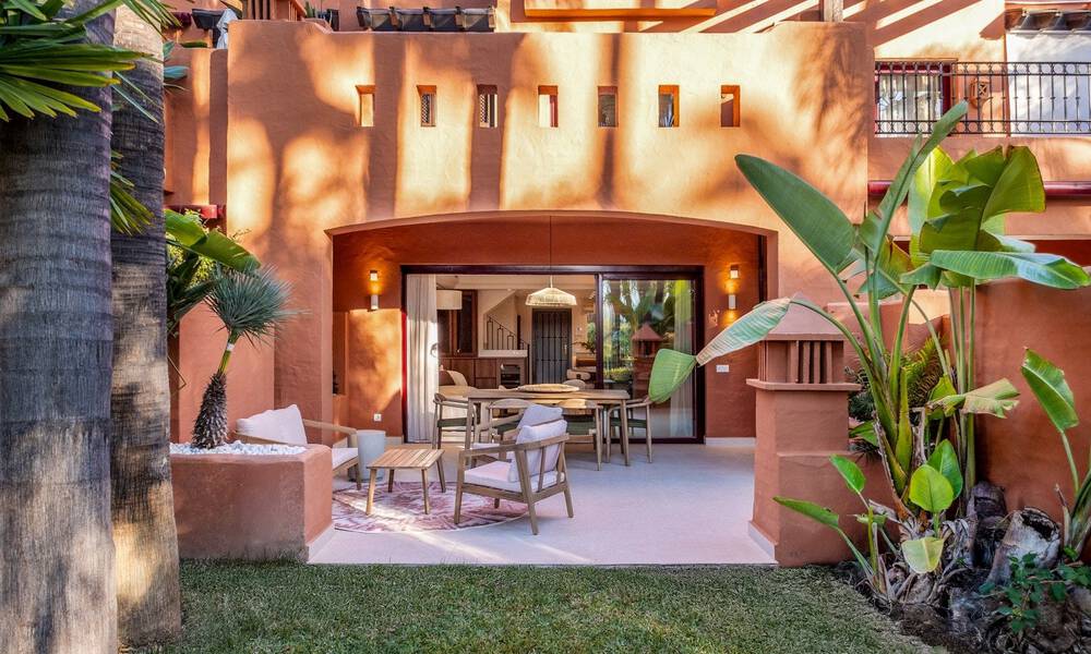 Gemoderniseerde luxe townhouse met 4 slaapkamers te koop op de Golden Mile van Marbella 791359