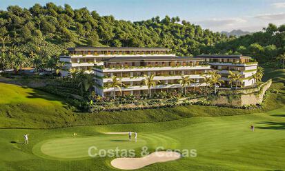 Exclusieve luxe appartementen in een eerstelijns golfcomplex met zeezicht in Mijas, Costa del Sol 791287