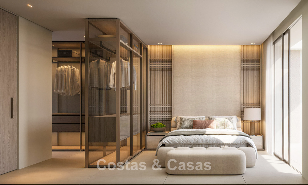 Exclusieve luxe appartementen in een eerstelijns golfcomplex met zeezicht in Mijas, Costa del Sol 791290