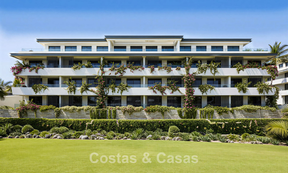 Exclusieve luxe appartementen in een eerstelijns golfcomplex met zeezicht in Mijas, Costa del Sol 791294