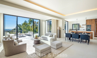 Luxueuze klasse-villa te koop met panoramisch uitzicht, grenzend aan de golfbaan in Marbella - Benahavis 791601 