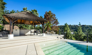 Luxueuze klasse-villa te koop met panoramisch uitzicht, grenzend aan de golfbaan in Marbella - Benahavis 791606 