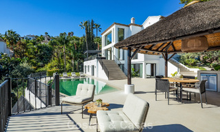 Luxueuze klasse-villa te koop met panoramisch uitzicht, grenzend aan de golfbaan in Marbella - Benahavis 791609 