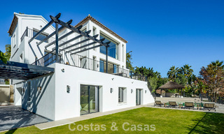 Luxueuze klasse-villa te koop met panoramisch uitzicht, grenzend aan de golfbaan in Marbella - Benahavis 791612 