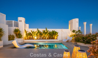 Exclusief duplex penthouse met privézwembad en panoramisch zeezicht te koop in Marbella’s Golden Mile 791647 