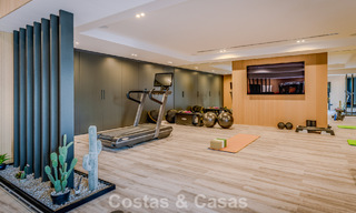 Gloednieuwe, moderne luxevilla met zeezicht te koop in een golfresort in Mijas, Costa del Sol 791675 