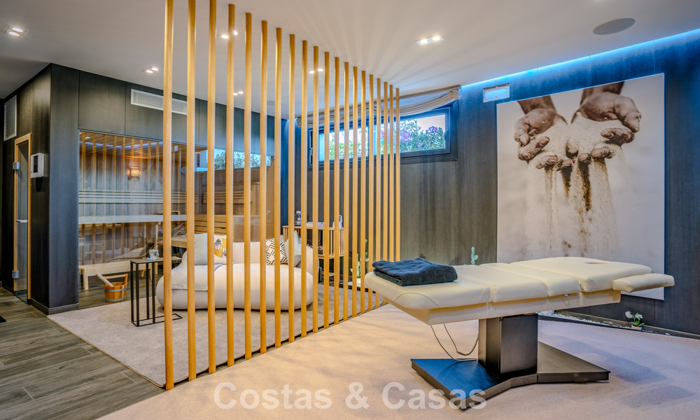 Gloednieuwe, moderne luxevilla met zeezicht te koop in een golfresort in Mijas, Costa del Sol 791678