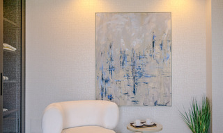 Gloednieuwe, moderne luxevilla met zeezicht te koop in een golfresort in Mijas, Costa del Sol 791697 