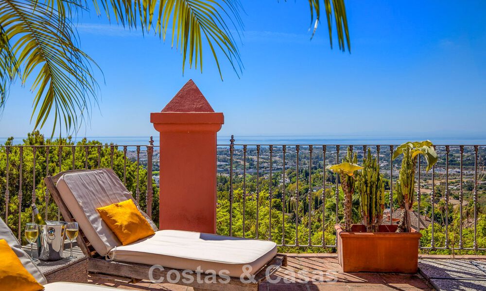 Instapklaar, royaal appartement met panoramisch zeezicht te koop in Benahavis - Marbella 791737