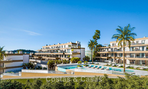 Nieuwe, moderne appartementen met panoramisch zeezicht in Mijas Costa, Costa del Sol 791702
