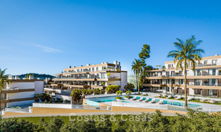 Nieuwe, moderne appartementen met panoramisch zeezicht in Mijas Costa, Costa del Sol 791702 