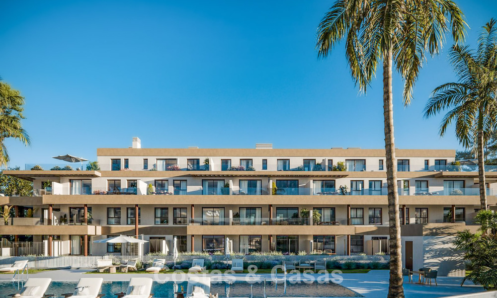 Nieuwe, moderne appartementen met panoramisch zeezicht in Mijas Costa, Costa del Sol 791704