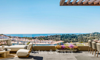 Nieuwe, moderne appartementen met panoramisch zeezicht in Mijas Costa, Costa del Sol 791705 