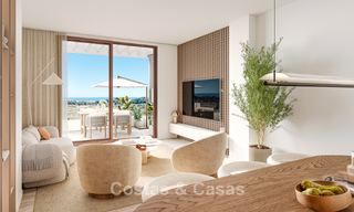 Stijlvolle nieuwbouwappartementen met panoramisch zeezicht te koop in Mijas Costa, Costa del Sol 791715 