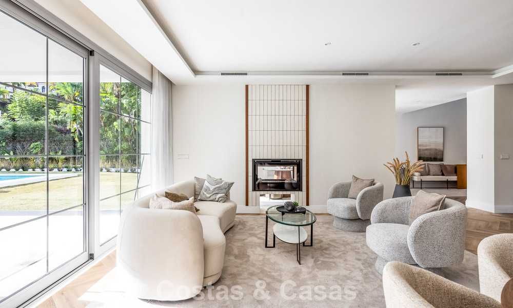 Luxueus gerenoveerde klasse-villa te koop in een golfresort in Marbella - Benahavis 791993