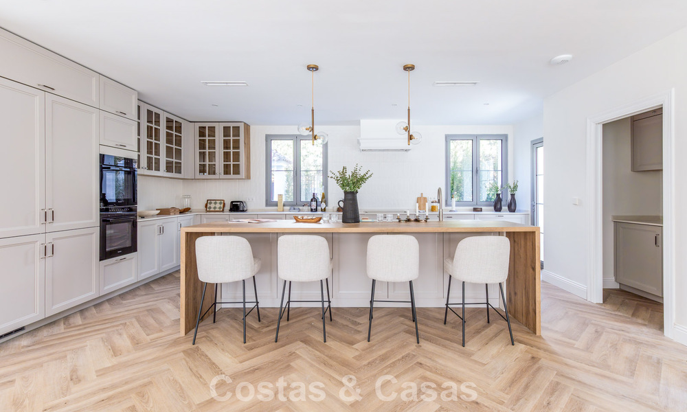 Luxueus gerenoveerde klasse-villa te koop in een golfresort in Marbella - Benahavis 791996