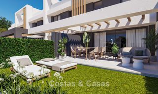 Eigentijdse townhouses met hedendaags ontwerp te koop in een golfomgeving van Mijas Costa, Costa del Sol 791819 