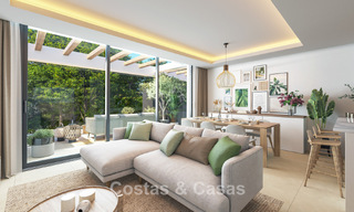 Eigentijdse townhouses met hedendaags ontwerp te koop in een golfomgeving van Mijas Costa, Costa del Sol 791825 