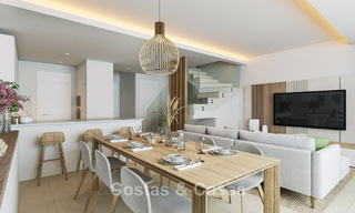 Eigentijdse townhouses met hedendaags ontwerp te koop in een golfomgeving van Mijas Costa, Costa del Sol 791831 
