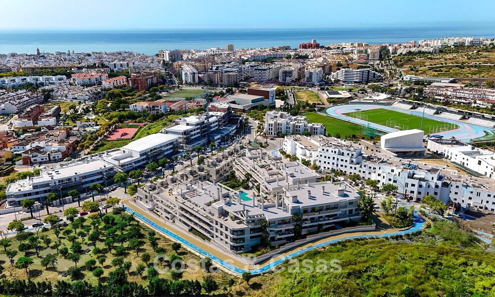 Exclusieve appartementen en herenhuizen te koop met zeezicht en op loopafstand van het Estepona centrum 791978