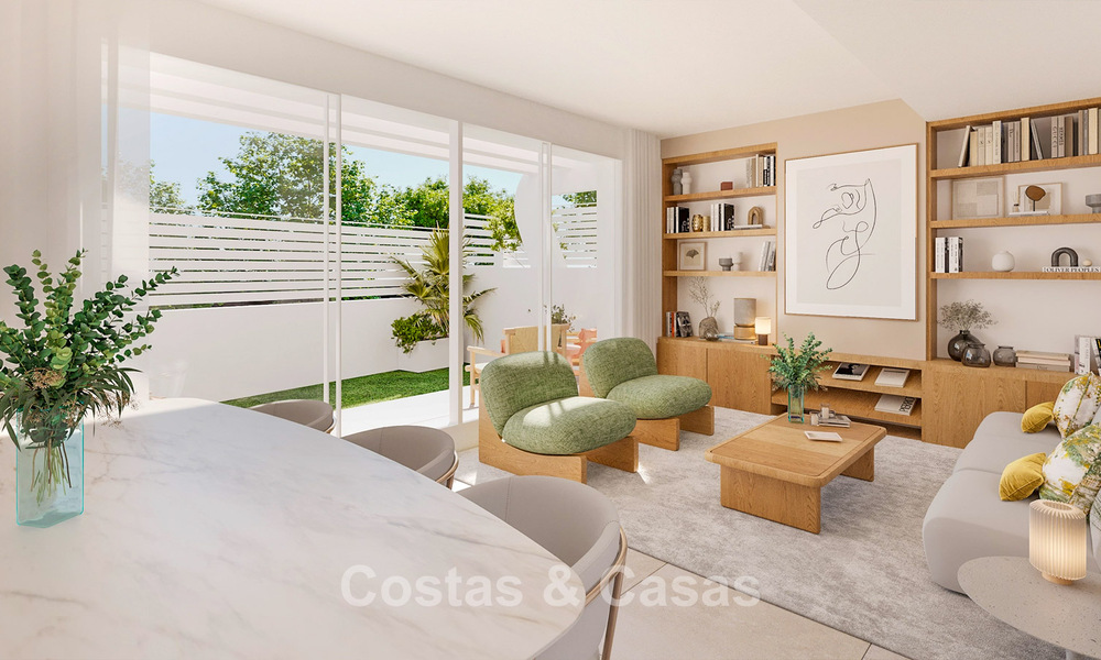 Exclusieve appartementen en herenhuizen te koop met zeezicht en op loopafstand van het Estepona centrum 791982