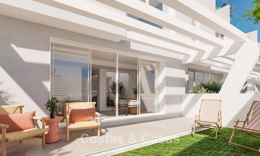 Exclusieve appartementen en herenhuizen te koop met zeezicht en op loopafstand van het Estepona centrum 791983