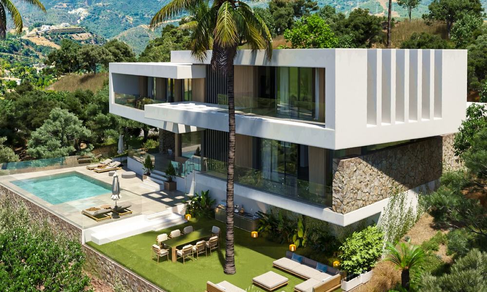 Nieuwe off-plan villa met avant-gardist design te koop in een private golfomgeving in Sotogrande, Costa del Sol 792087