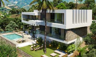 Nieuwe off-plan villa met avant-gardist design te koop in een private golfomgeving in Sotogrande, Costa del Sol 792087 