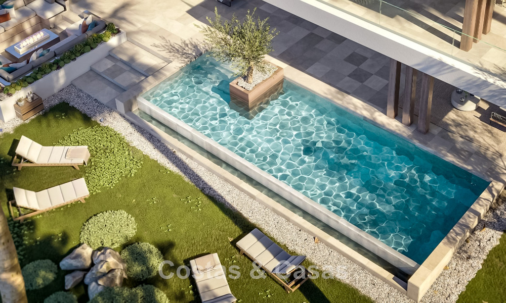 Nieuwe, high-end designvilla te koop in een permanent bewaakte gemeenschap van Sotogrande, Costa del Sol 792094