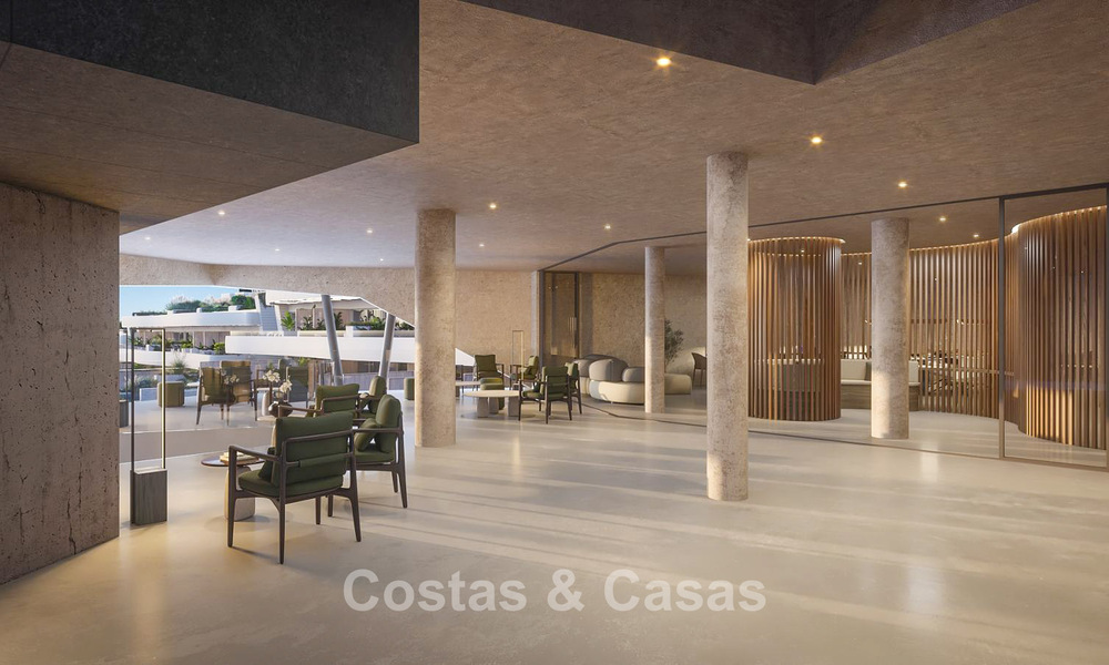 High-end luxe appartement te koop in een eerstelijnstrand complex ten oosten van Marbella centrum 792205