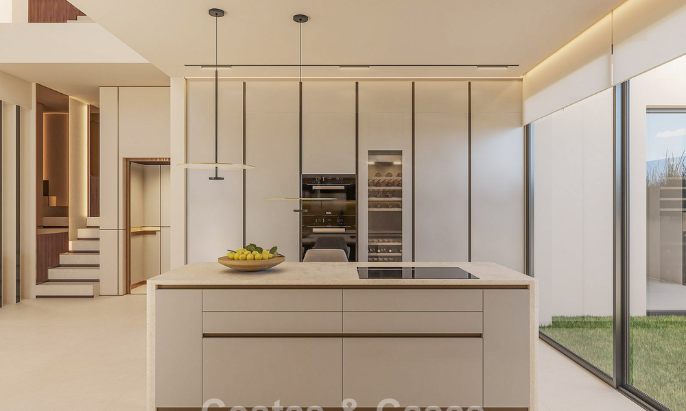 High-end luxe appartement te koop in een eerstelijnstrand complex ten oosten van Marbella centrum 792216