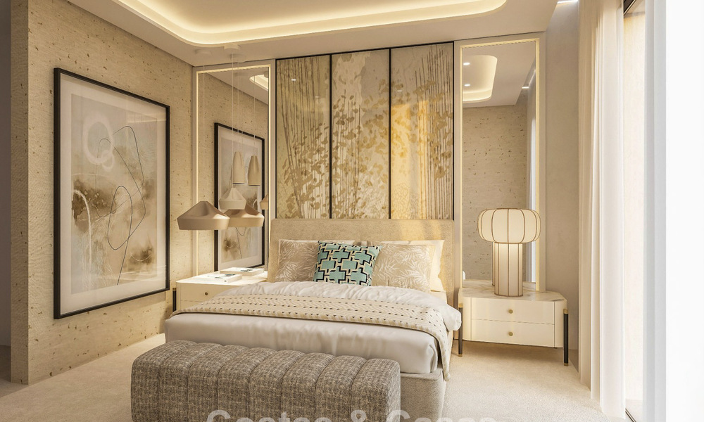 High-end luxe appartement te koop in een eerstelijnstrand complex ten oosten van Marbella centrum 792226