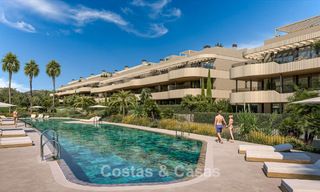 Exclusieve off-plan appartementen te koop in een moderne golfontwikkeling op de New Golden Mile tussen Marbella en Estepona 792340 