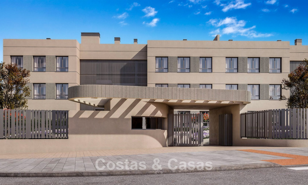 Exclusieve off-plan appartementen te koop in een moderne golfontwikkeling op de New Golden Mile tussen Marbella en Estepona 792342
