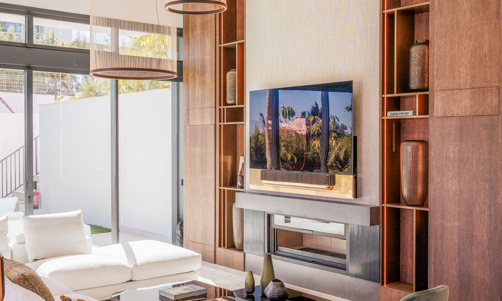 4 ultramoderne boutiquevilla’s te koop op de Golden Mile van Marbella, Instapklaar. 792459