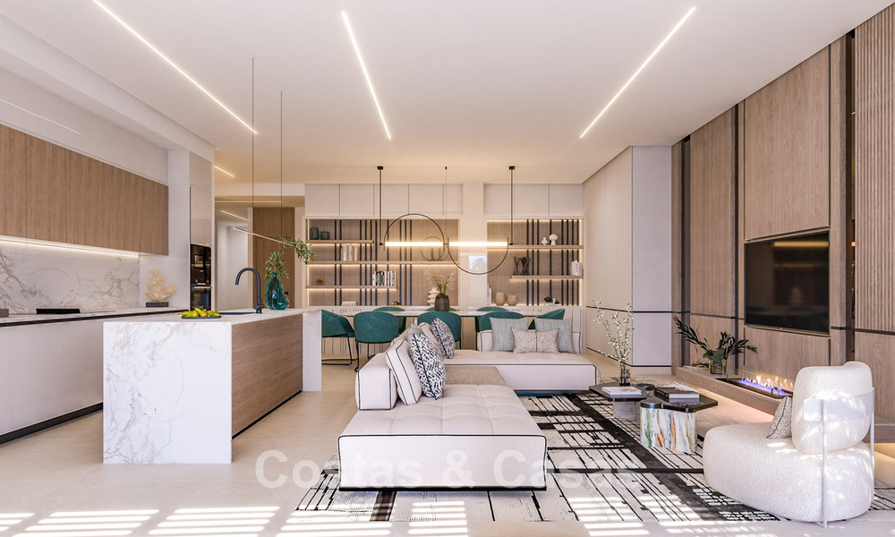 Lancering! Nieuwe, innovatieve luxe appartementen met adembenemend zeezicht te koop in Marbella - Benahavis 792629