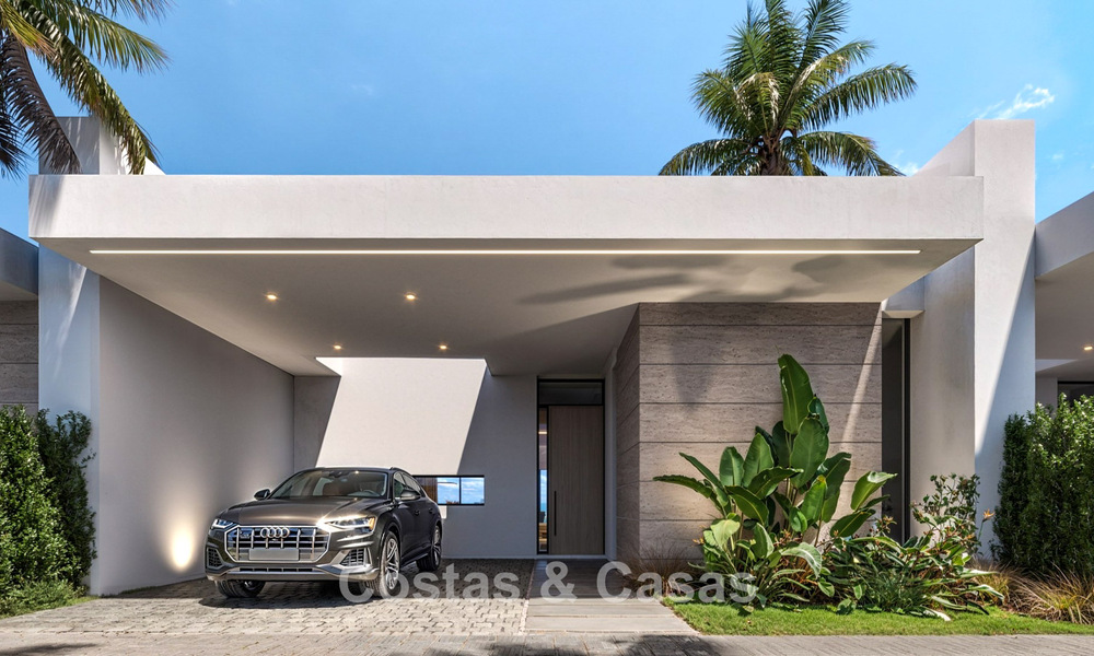 Lancering. Geschakelde luxevilla’s met adembenemend zeezicht in Casares, Costa del Sol 792645
