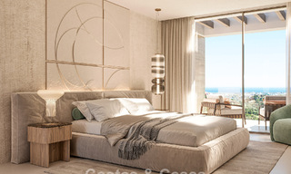 5 Modernistische schakelvilla’s te koop met panoramisch zeezicht in La Quinta, Benahavis - Marbella 795596 