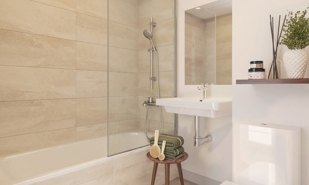 Moderne nieuwbouwappartementen te koop op wandelafstand van het strand in Mijas Costa, Costa del Sol 792694