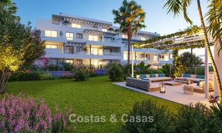 Moderne nieuwbouwappartementen te koop op wandelafstand van het strand in Mijas Costa, Costa del Sol 792697 