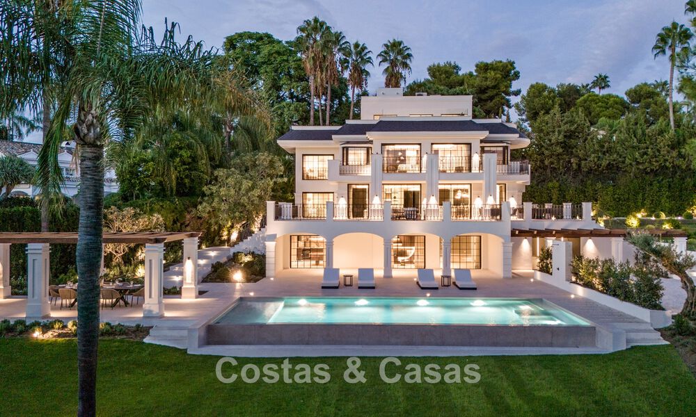 Luxueuze en tijdloze villa met panoramisch uitzicht te koop in Nueva Andalucía, Marbella 792911