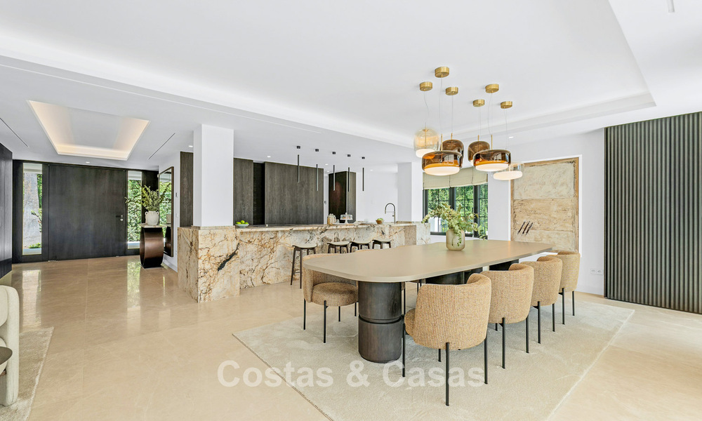 Luxueuze en tijdloze villa met panoramisch uitzicht te koop in Nueva Andalucía, Marbella 792923