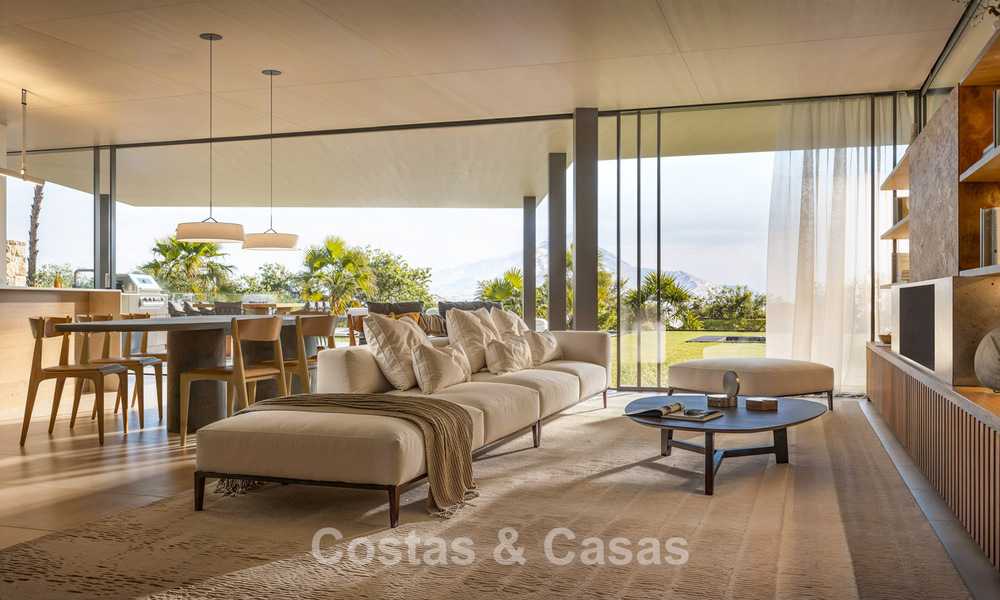 Exclusieve villa met eigentijds architecturaal karakter te koop in een prestigieuze wijk van Nueva Andalucia, Marbella 793025