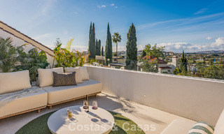 Exclusief rijhuis met panoramisch uitzicht te koop in Aloha golf in Nueva Andalucia, Marbella 793278 