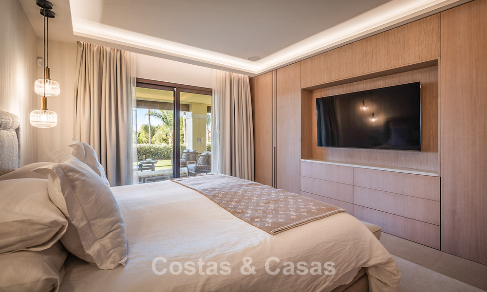 Exclusief, ruim tuinappartement met privézwembad te koop in Aloha, Nueva Andalucía, Marbella 793466