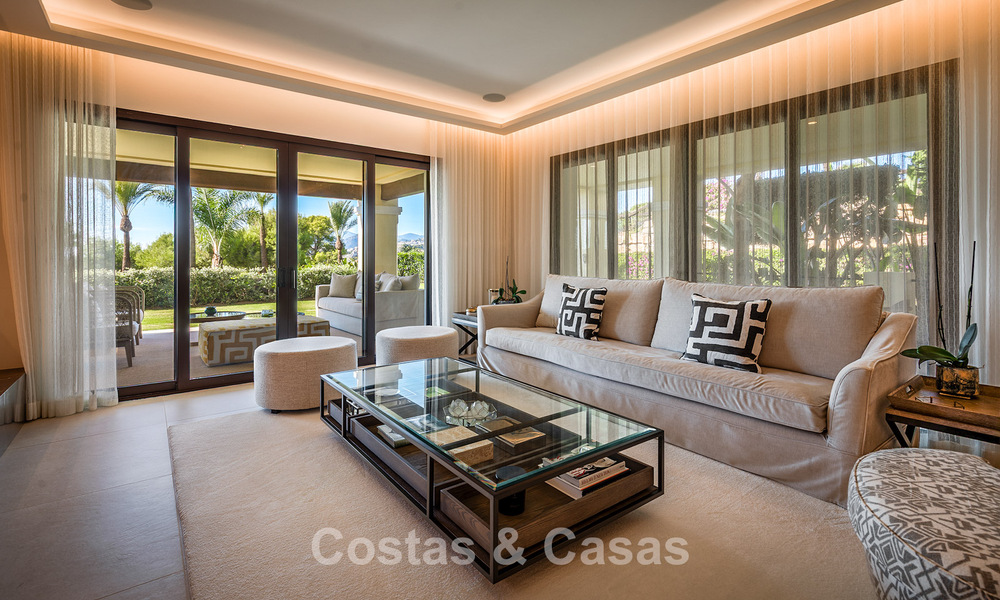 Exclusief, ruim tuinappartement met privézwembad te koop in Aloha, Nueva Andalucía, Marbella 793470