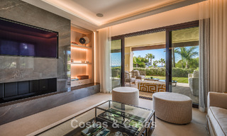 Exclusief, ruim tuinappartement met privézwembad te koop in Aloha, Nueva Andalucía, Marbella 793474 