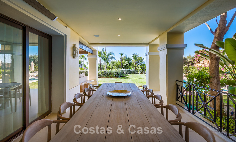 Exclusief, ruim tuinappartement met privézwembad te koop in Aloha, Nueva Andalucía, Marbella 793481