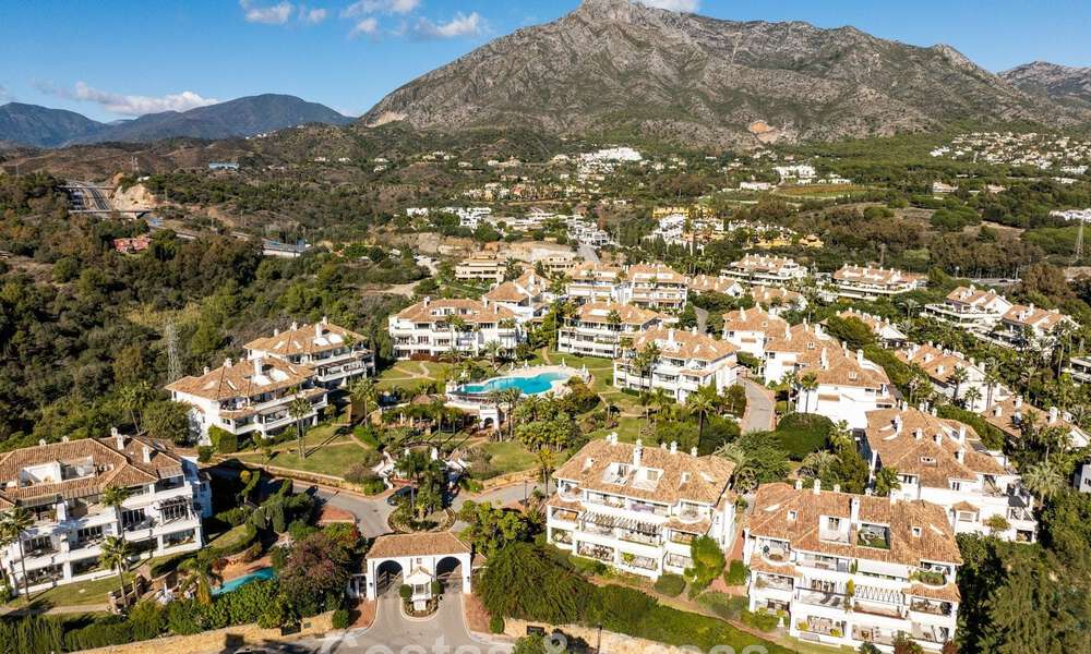 Instapklaar, eigentijds ingericht tuinappartement met 4 slaapkamers te koop op de Golden Mile van Marbella 793582